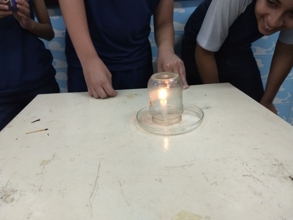 Alunos do 6º ano demonstram com experimentos a existência do ar ...